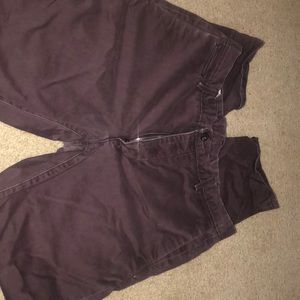 Maroon docker Chino pants
